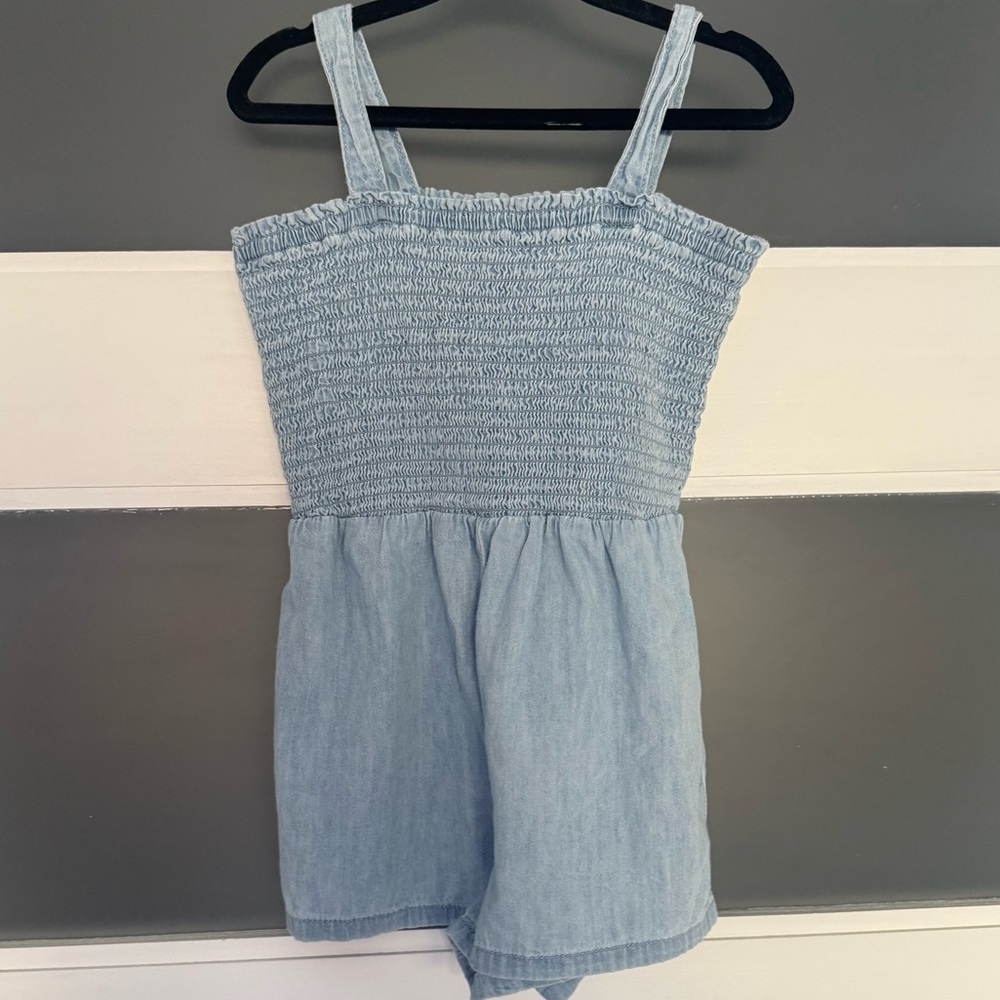GAP Kids Denim Blue Romper